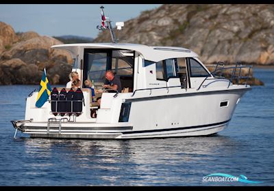 Nimbus 305 Coupé Motorboat 2026, with  2x40 Kwh Deep Blue-Batterier Fra Bmw i3 engine, Denmark