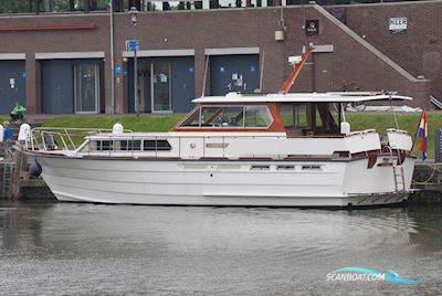 Lutje Motoryacht Motorbåd 1975, med 2x Volvo Penta Tamd 70 B motor, Holland