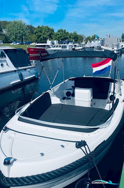 Oud Huijzer 616 Motorboten 2018, met Tohatsu motor, The Netherlands