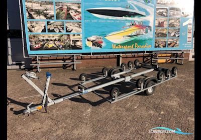 Stallingstrailer 1-Asser Ongeremd Boat trailer 2024, The Netherlands