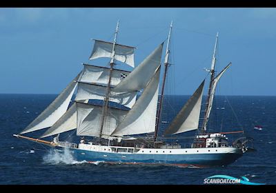 Schooner Three Mast Barquentine Work ship 1906, with Doosan engine, The Netherlands