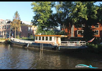 Dutch Barge Katwijker Hausboot / Flussboot 1915, mit Volvo motor, Niederlande