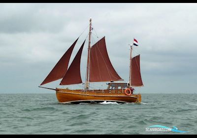 Classic Kotter Sailing boat 1975, with Bmc engine, The Netherlands