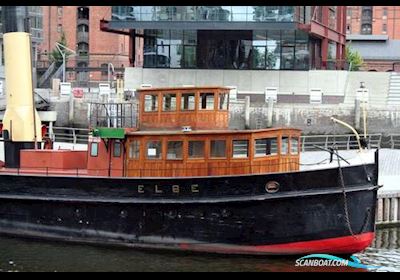 Tugboat Former Steamer/Ice Breakertug Boottype niet opgegeven 1911, met Gebruder Wiemann motor, The Netherlands