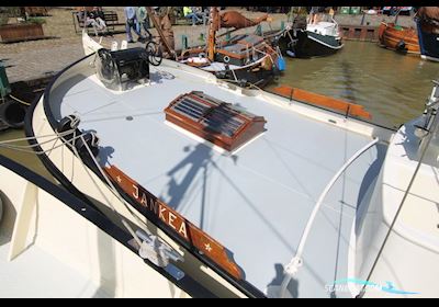 Traditional Platbodem Sailing boat 1908, with Ford engine, The Netherlands