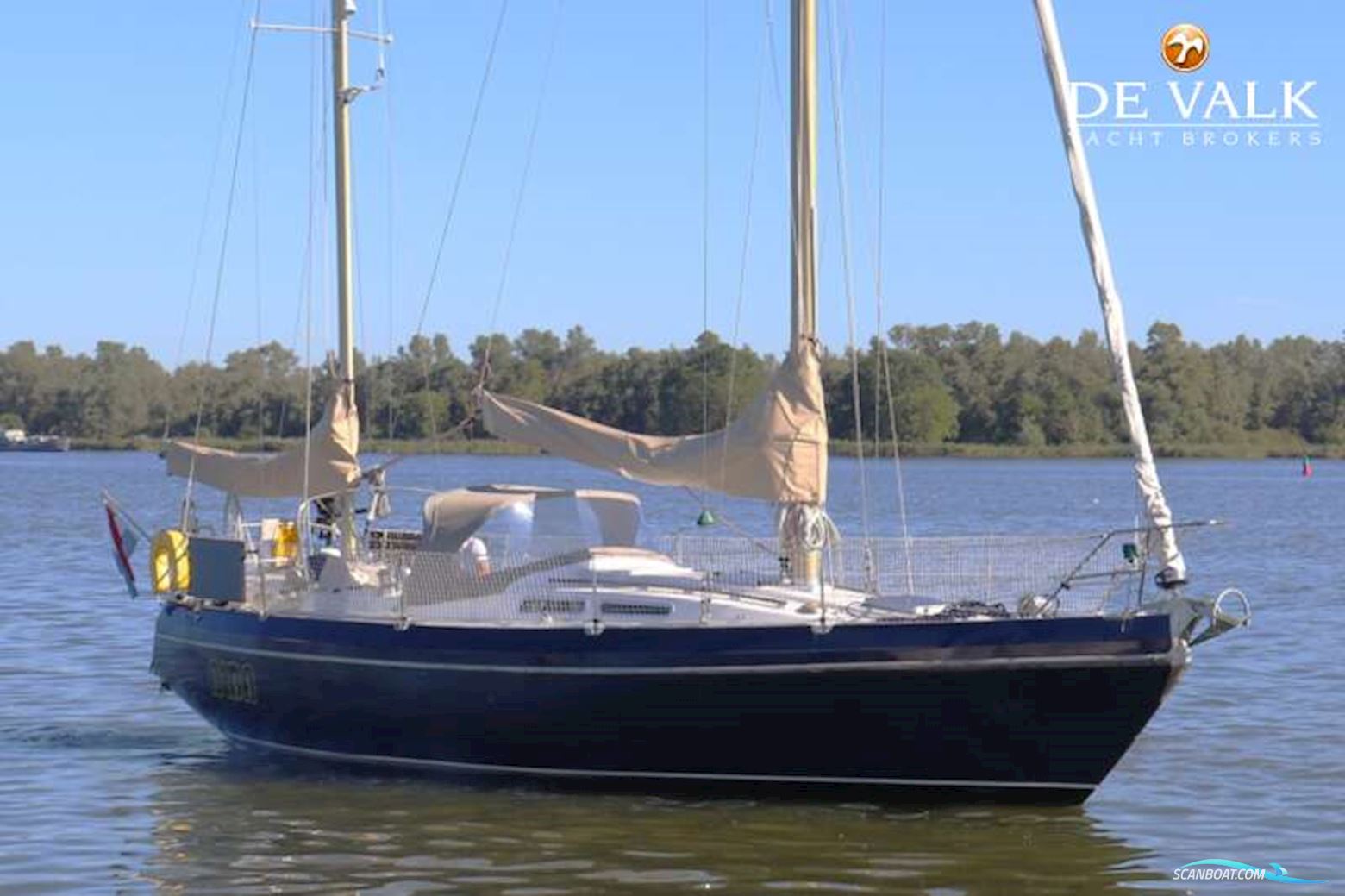 Contest 36 Ketch Sailing boat 1976, with Perkins engine, The Netherlands