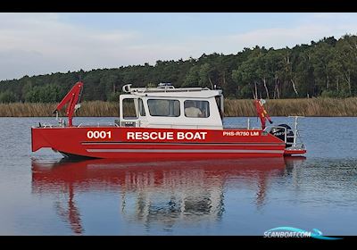 Fire And Rescue Boat PHS-R750 Motorbåd 2024, Polen