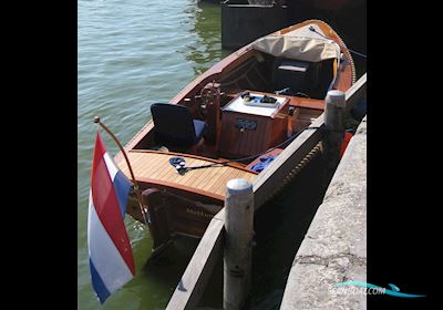 De Jong Vlet 6.20 Motorbåd 1975, med Watermota Ford motor, Holland