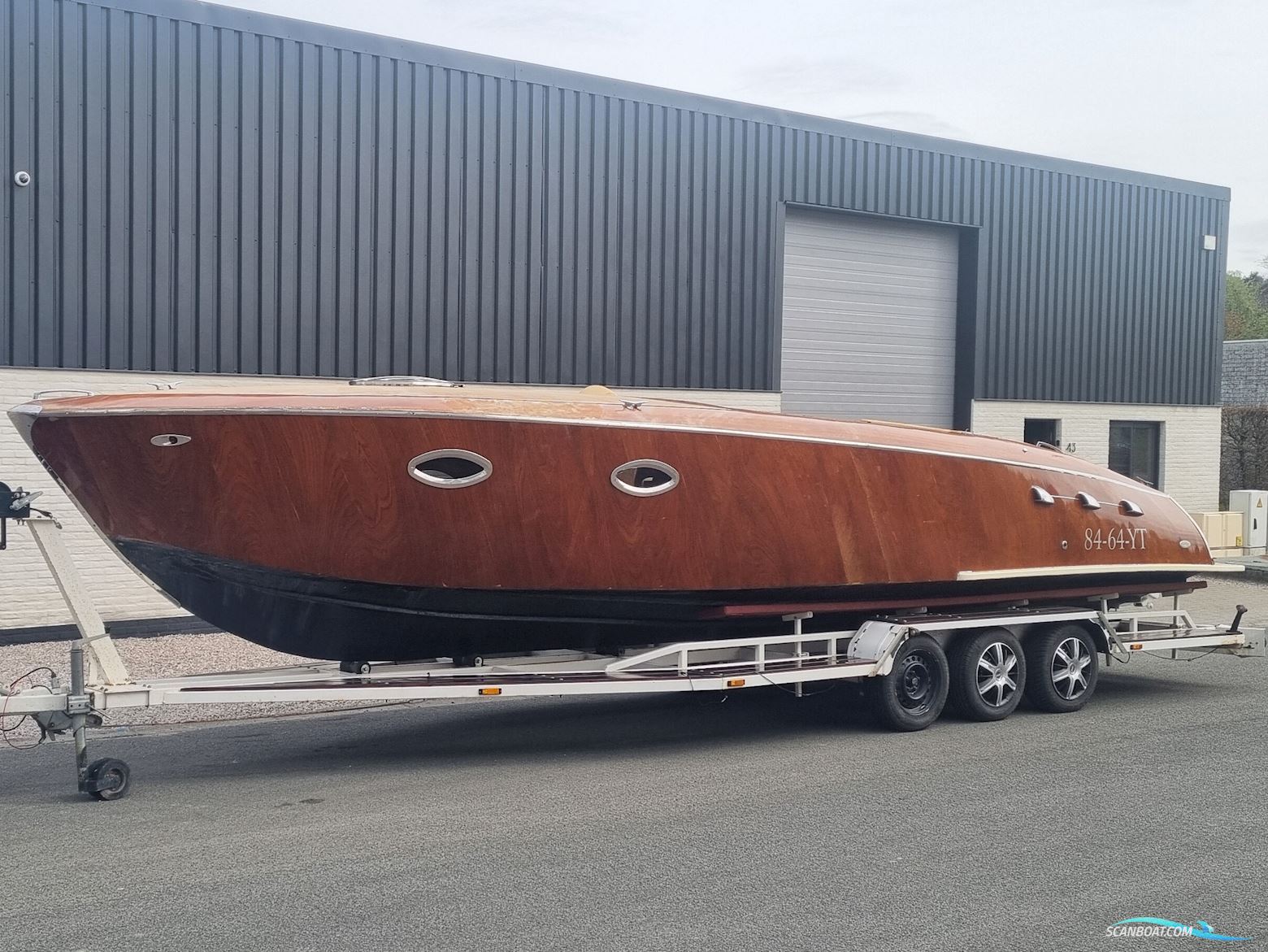 Skibsplast 945 S Motorboot 2015, mit Oldsmobile motor, Belgien