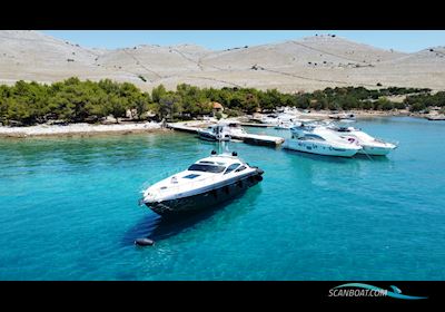 Pershing 52S Motor boat 2003, with Man V10 engine, Croatia