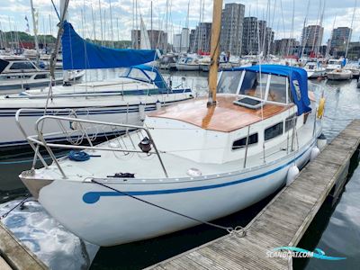 32 Fods motorsejler - Selvbyg efter LM 32 Motor sailor 1985, with BMC engine, Denmark