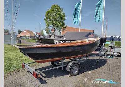 Cornisch Crabber Coble (Met Trailer) Segelboot 1980, Niederlande