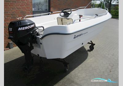 Ryds 435 DL m/Mercury F15 hk EL Motor boat 2010, with Mercury engine, Denmark