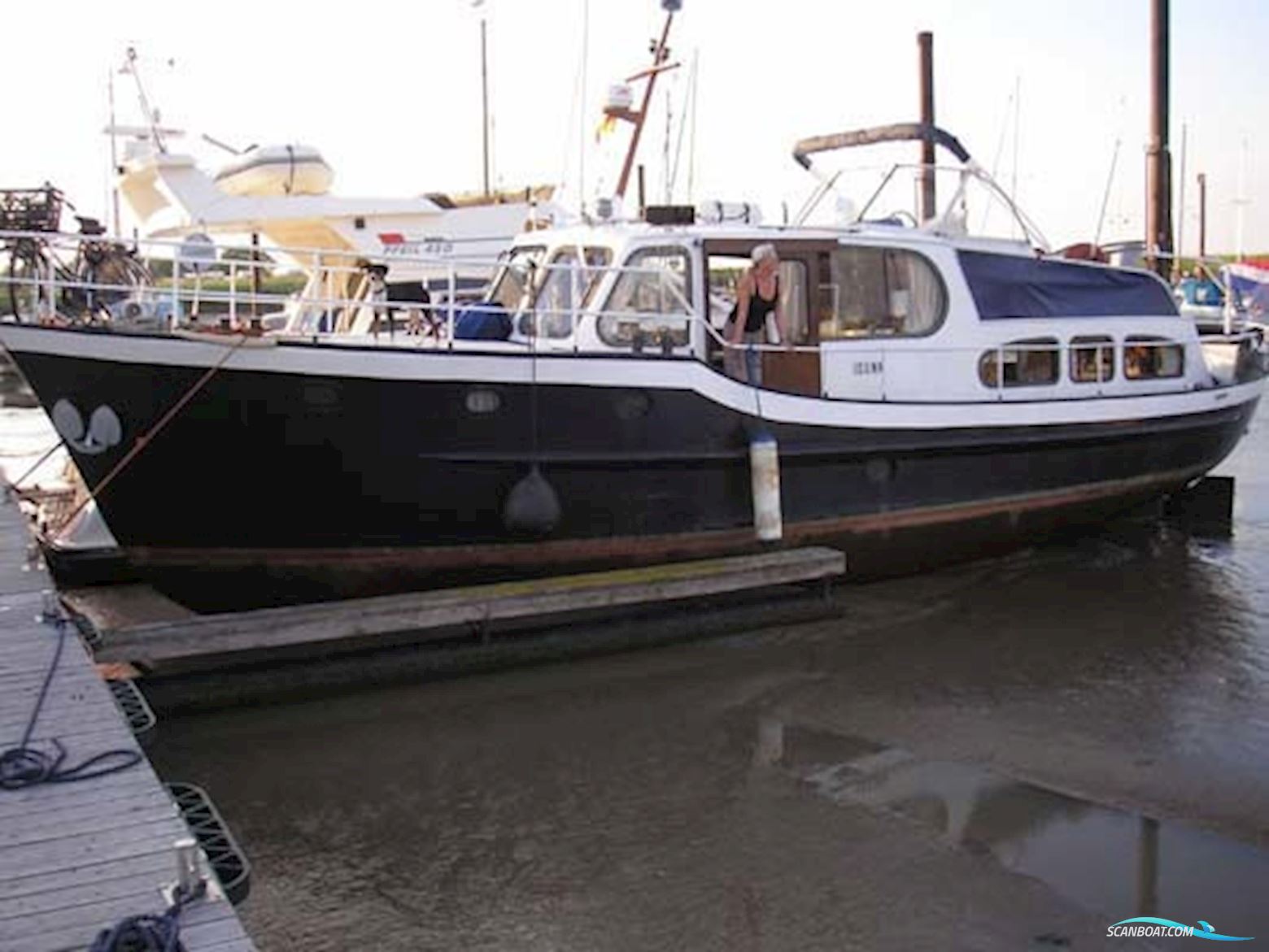 Bakdek Kotter Bakdekker Motorboot 1963, mit Daf motor, Niederlande
