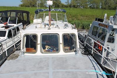 Bakdek Kotter Bakdekker Motor boat 1963, with DAF engine, The Netherlands
