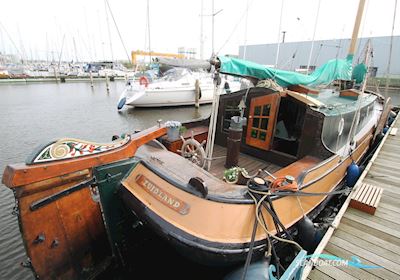 Barkmeijer Tjalk Segelbåt 1916, med Mercedes OM615 motor, Holland