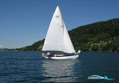 Seefahrtskreuzer 30qm Zeilboten 1953, met Innebord Welle motor, Oostenrijk