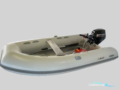 Lammina 10 UL - Hypalon Light Grey Carbon 15 Hk Mercury Schlauchboot / Rib 2024, mit Mercury F 15 MH Efi motor, Dänemark