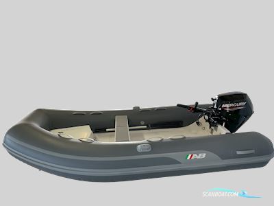 Navigo 10 VS - Hypalon Military Grey 15 Hk Mercury Inflatable / Rib 2024, with Mercury F 15 MH Efi engine, Denmark