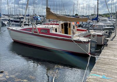 Catamaran Havkat 27 C Sailingboat 1981, with Suzuki engine, Denmark