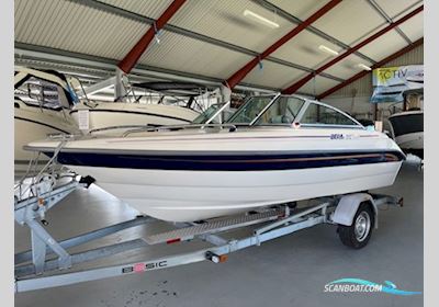 Bella 512 Excel med Mercury F80 4-takt samt Brenderup trailer Motorbåd 2008, med Mercury motor, Danmark
