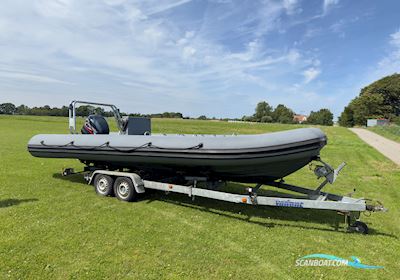 Pro-Safe 780 Rib Båd Rubberboten en ribs 1999, met Evinrude 200 motor, Denemarken