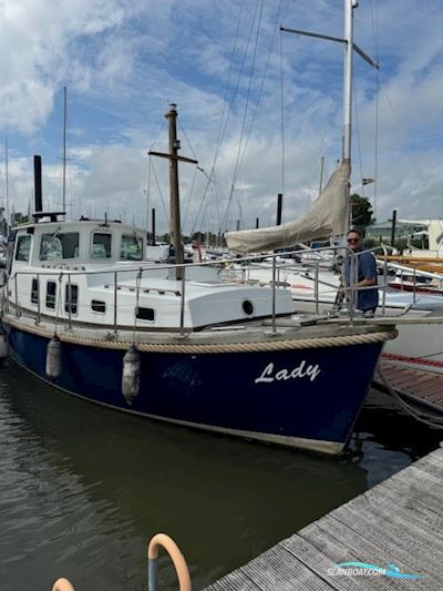 Custom Line Spitzgatt Kutteryacht Motorbåd 1969, Tyskland