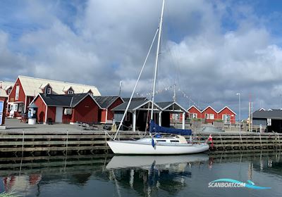Drabant 34 Zeilboten 1996, met Misubitshi Sole Mini 26 motor, Denemarken