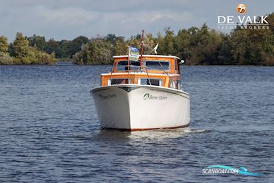Feadship Akerboom Motorboat 1955, with Peugeot Idenor engine, The Netherlands