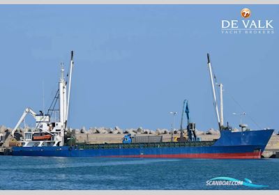 Bulk Cargo Ship 63 m Motorboat 1977, with Deutch engine, Greece