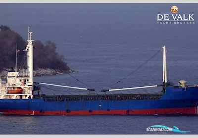 Bulk Cargo Ship 63 m Motorboat 1977, with Deutch engine, Greece