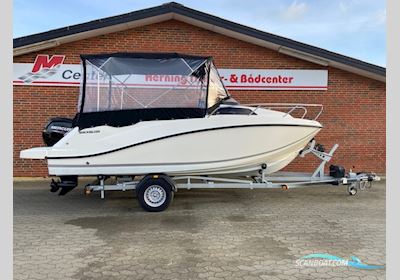 Quicksilver Activ 555 Cabin m/Mercury F115 hk og Brenderup Trailer Motorbåd 2024, med Mercury motor, Danmark