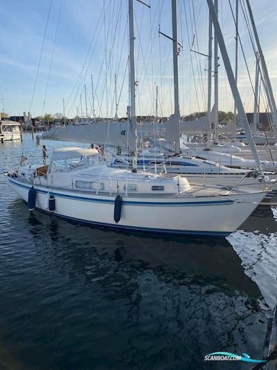 Hallberg Rassy Rasmus 35 Zeilboten 1978, met Volvo Penta
 motor, Denemarken