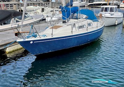 Albin Ballad Zeilboten 1975, met Volvo Penta motor, Denemarken