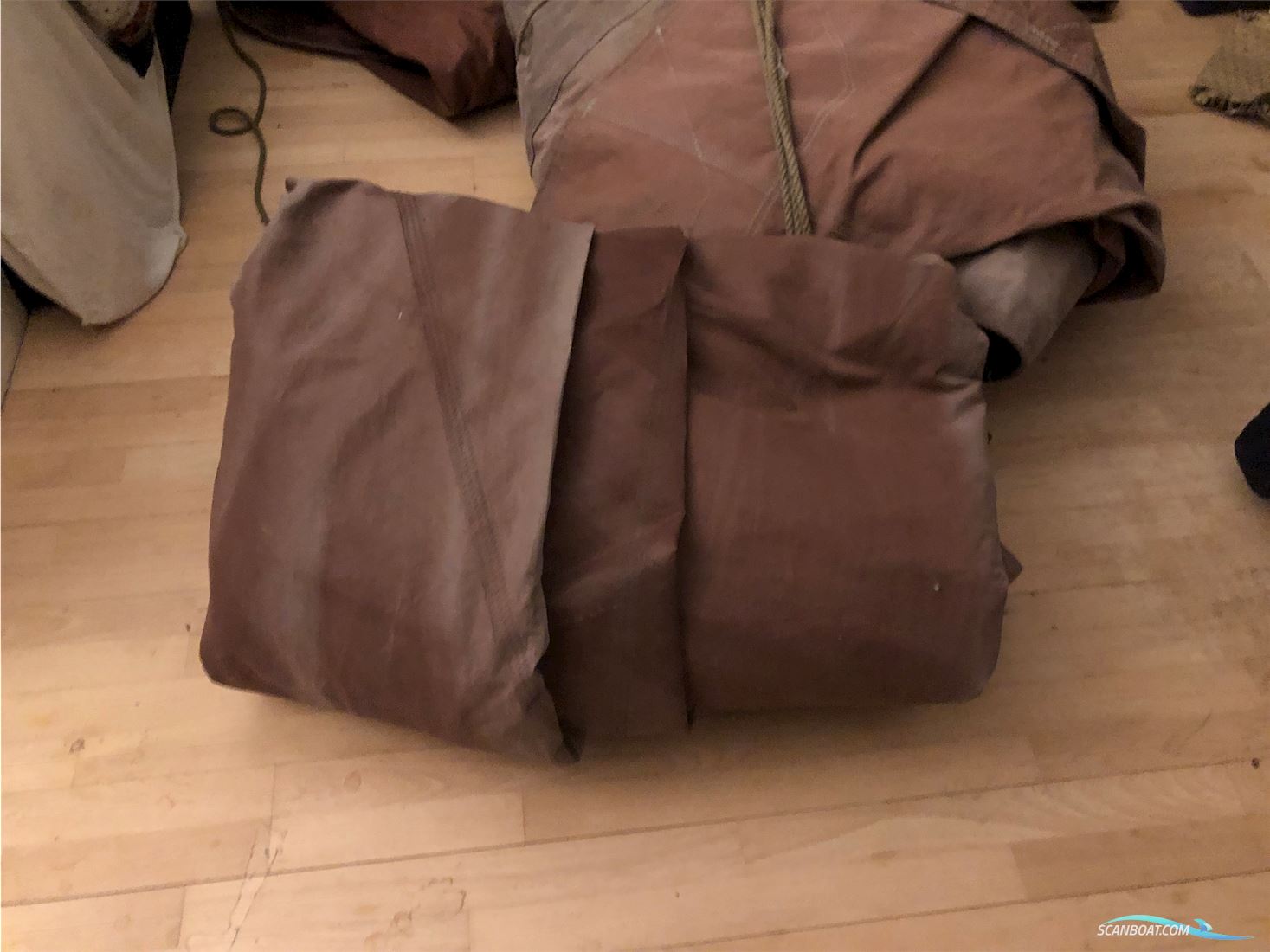  sejl fra en skonnert 4 stk