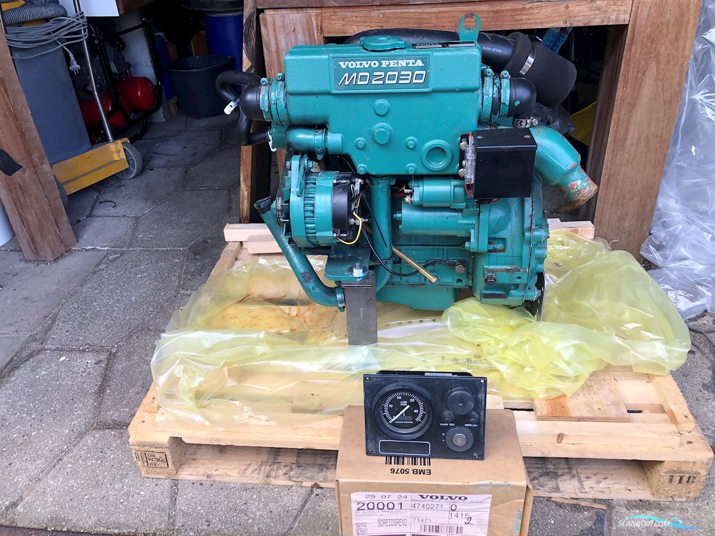 Volvo Penta MD2030 med S drev - motor defekt