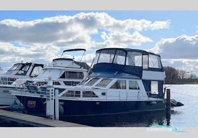 Veerdörn 13.00 Flybridge Motorboat 1982, with DAF engine, Germany