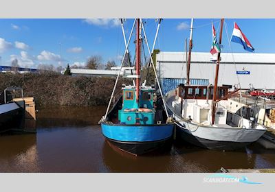 Noordzeekotter  ‘WR 134’ Motorboat 1960, with Volvo Penta engine, The Netherlands