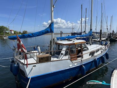 ketch 2 mastet stål Sailingboat 1974, with BMC Leyland 6 cyl engine, Denmark