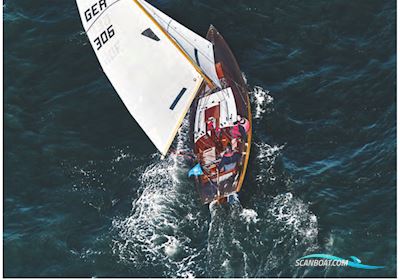 Folkeboot / Folkboat Sailingboat 1964, Germany
