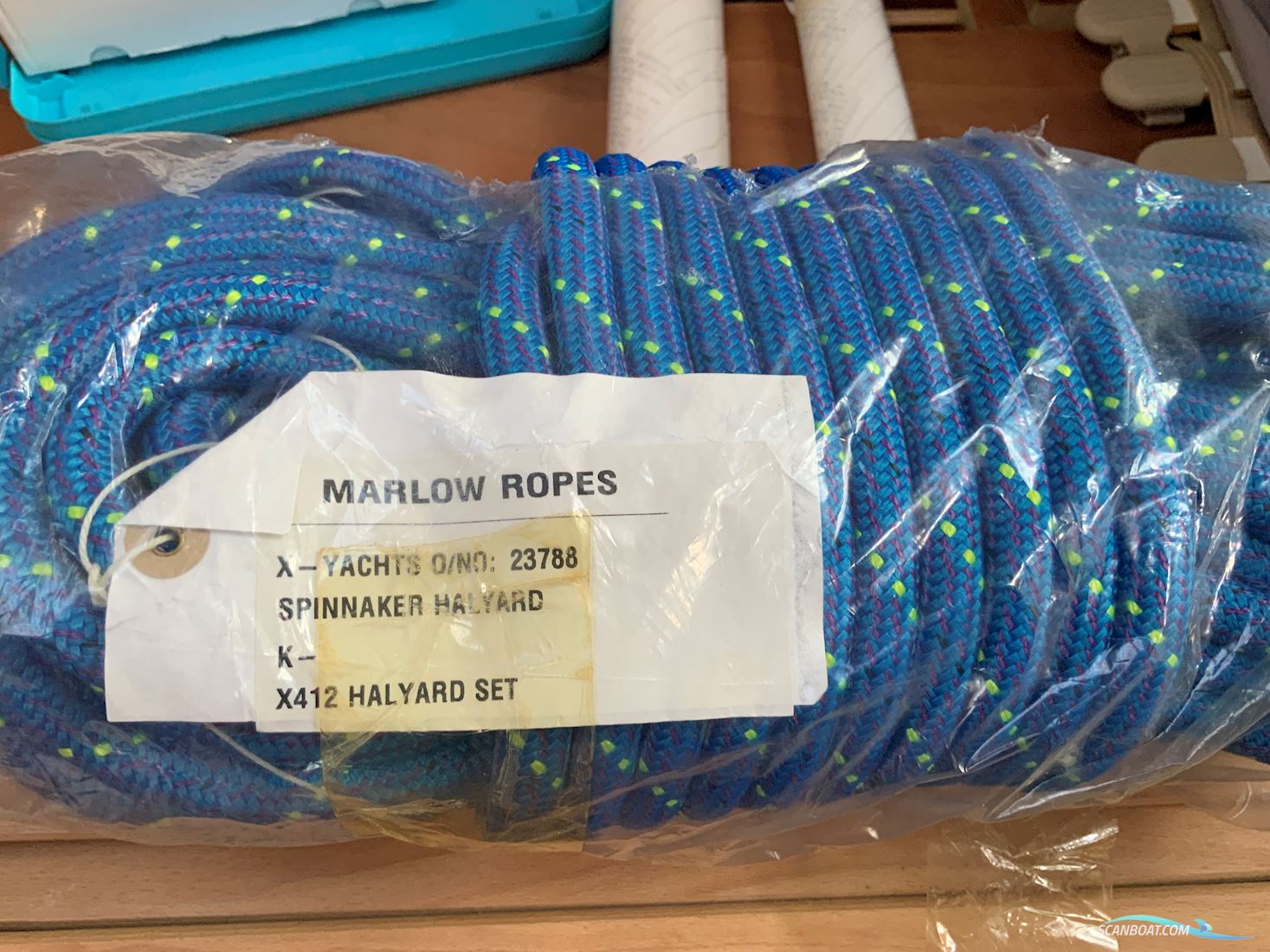 Marlow Ropes, Spinnaker X412 halyard set
