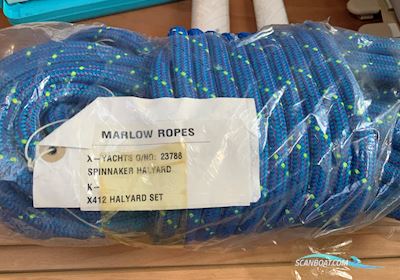New Marlow Ropes, Spinnaker X412 halyard set