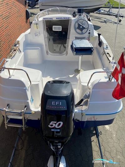 Ørnvik 430 Flamingo m/Mercury F50 hk Efi og Brenderup Basic - Solgt ! Motorboot 2007, mit Mercury motor, Dänemark