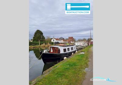 Narrowboat 1000 Live a board / Riverboat 1970, with Lister Part engine, France