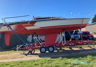 Gebrauchte Techau X-99 Alu-Trailer gekröpft Kielboot Trailer TB 3500 Tandem