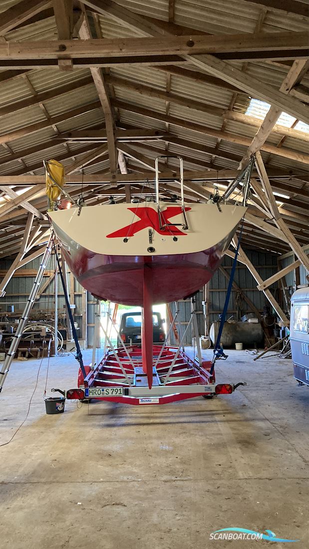 Techau X-99 Alu-Trailer gekröpft Kielboot Trailer TB 3500 Tandem