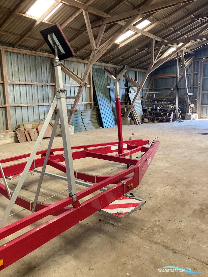 Techau X-99 Alu-Trailer gekröpft Kielboot Trailer TB 3500 Tandem