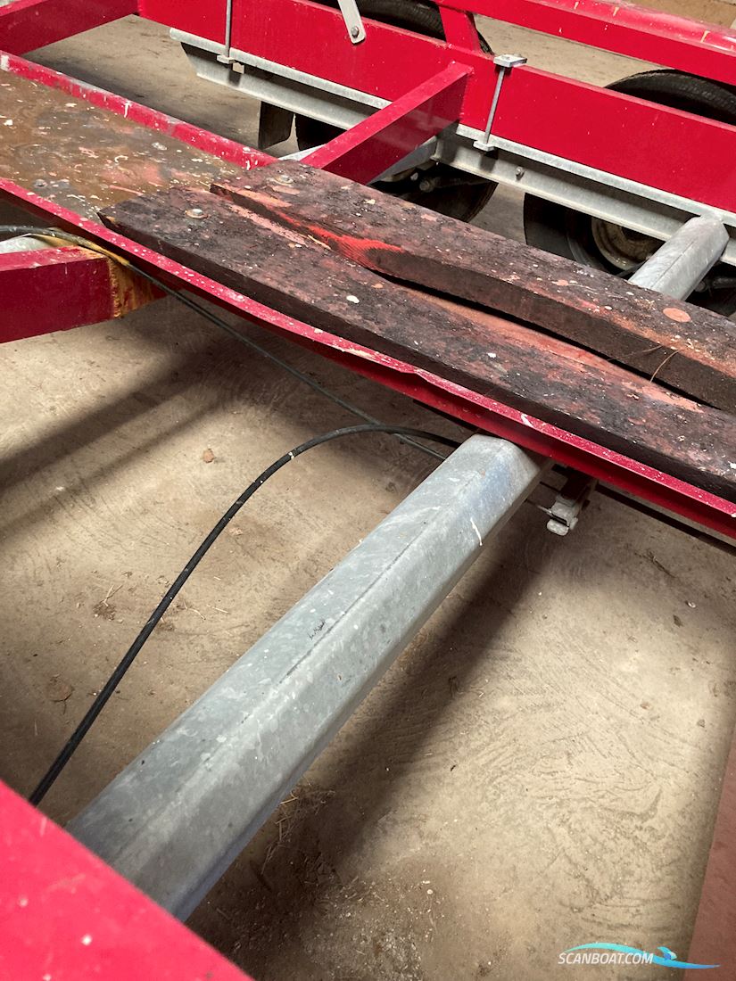 Techau X-99 Alu-Trailer gekröpft Kielboot Trailer TB 3500 Tandem