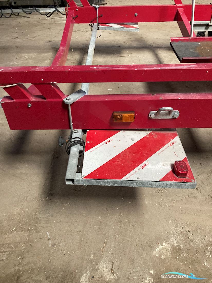 Techau X-99 Alu-Trailer gekröpft Kielboot Trailer TB 3500 Tandem