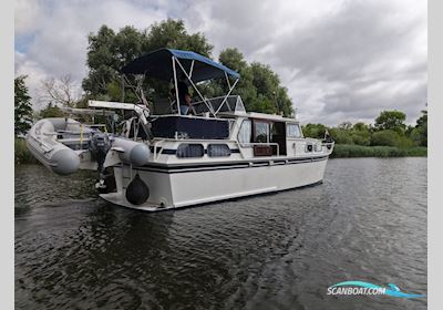 Gruno 10.50 AK Cabrio Motorboot 1979, mit DAF motor, Niederlande